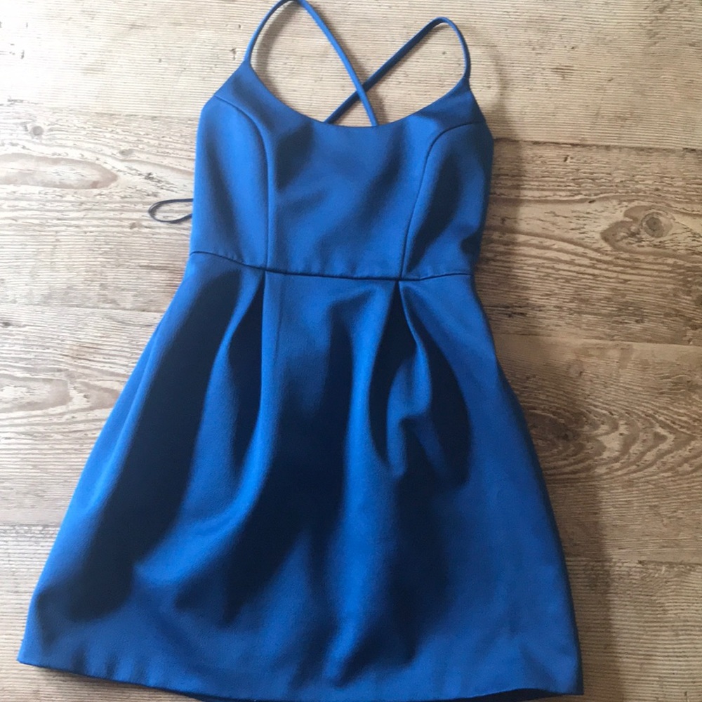 Blue Topshop dress